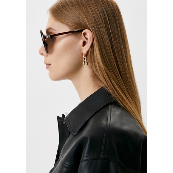 GIVENCHY GV7180/S 086HA TORTOISE HAVANA GRADIENT BROWN ROUND SUNGLASSES. 61mm - Picture 4 of 15